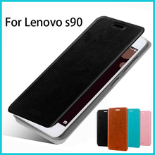 For Lenovo s90 Leather Case Cover Hight Quality Cell Phone Case For Lenovo s90 Luxury Flip Leather Phone Bag Free Shipping