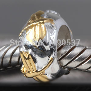 Dragonfly 18K Gold Color Authentic 925 Sterling Silver Charm Bead Fits Pandora DIY European Bracelets Necklaces