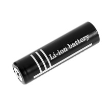 1 Pair High Quality 3 7V 18650 Battery 3 7V Li ion Rechargeable Battery for Flashlight