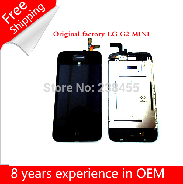 100 Original Quality Free shipping For Mobile Phone LCDs Display LG G2 mini D620 D410 LCD