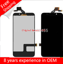 Free Shipping Original factory Mobile Phone LCDs Digitizer Assembly For ZTE N983 V983 LCD Touch Screen
