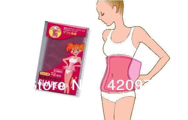 Hot sale Sauna Slimming Belt Tummy Belly Waist Body Shaper Wrap Fat Burner Weight Loss Super