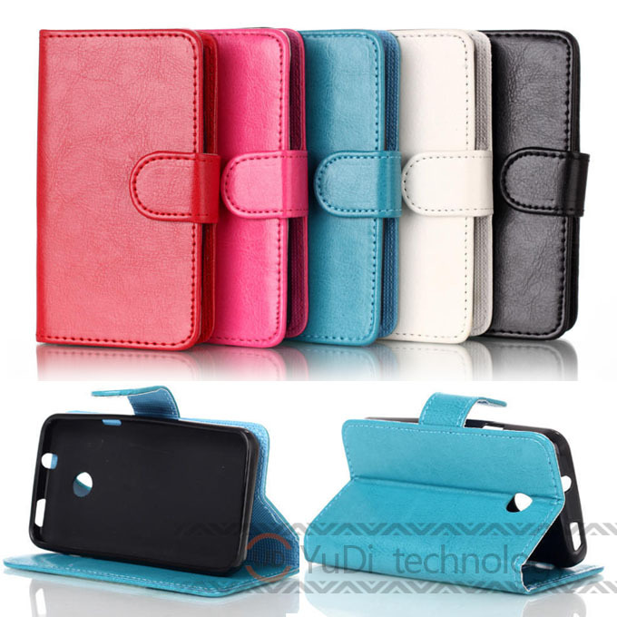 For Huawei Y330 Cases luxury pu wallet leather case cover for huawei Ascend Y330 phone bags