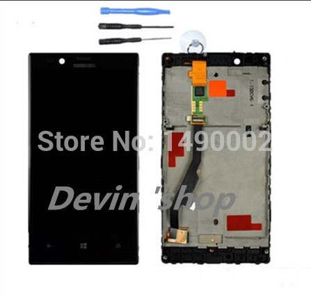 100 Original For Nokia Lumia 720 720 LCD Screen Display with Touch Screen Digitizer Assembly Frame