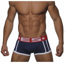 wholesale  Popular Brand ADDICTED  ES Collection men underwear Striped lace boxer ,mens underwear boxers,gay underwear E11