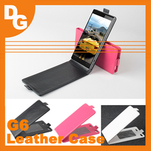10 pcs/lot High Quality Fashion PU Leather Protective Case For Jiayu G6 Octa Core 1.7Ghz Android Smartphone