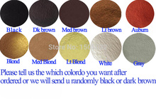 Black Dark Brown Salon Styling Powder Color Men Thinning Loss Treatment Women Concealer Refill 25g Toppik