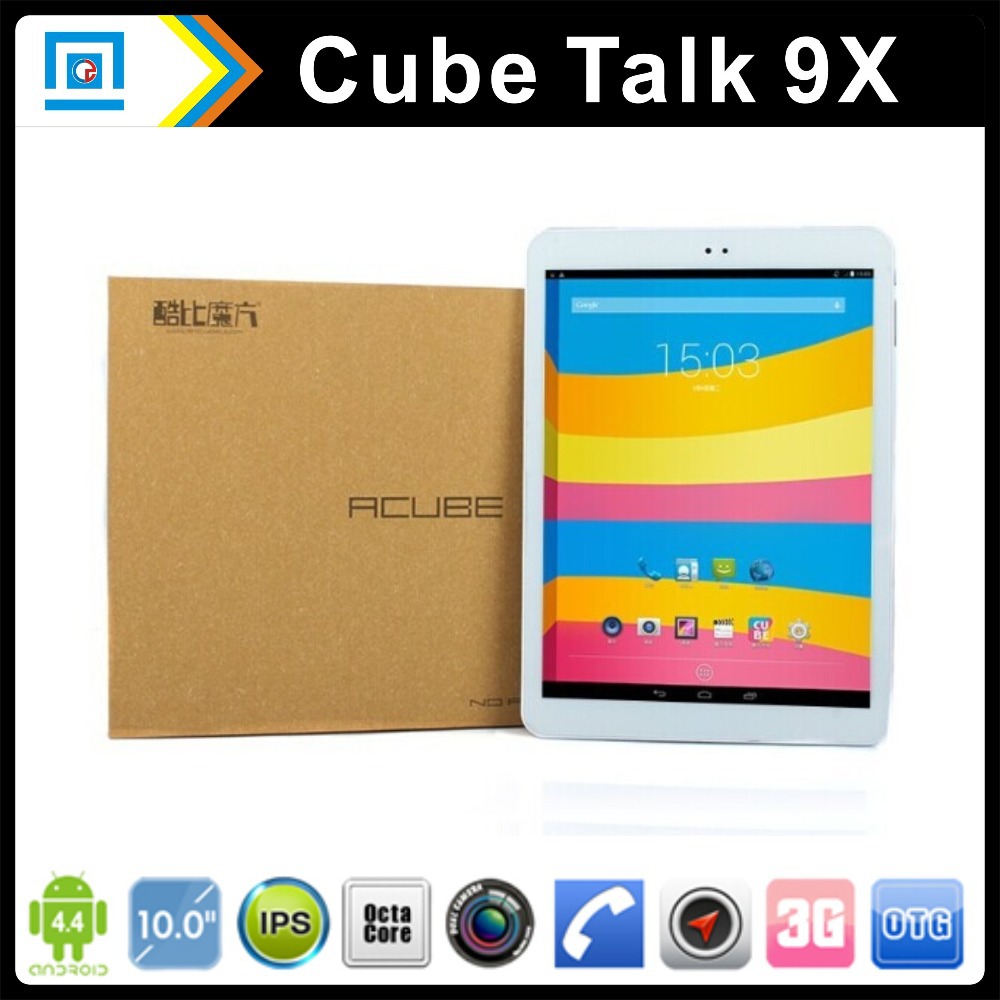 Original Cube U65gt Talk 9X MTK8392 Octa Core 3G Android Tablet 9 7 inch Retina OGS