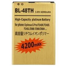 4200mAh Replacement Mobile Phone Battery for LG Optimus G Pro / F240K / F240S / F240L / E988 / E980 / D684
