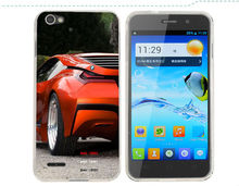 Original 4.3 inch JIAYU G2F Quad Core 3G Smartphone Flip Case PU PVC Case Multi Color