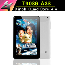 Hot 9 inch Tablets Phone Models Gather Allwinner A33 / A23 / ATM7021 / ATM7029 Quad Core Tablet pc  Android 4.4 Dual Camera