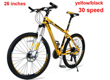 30 speed Aluminum alloy frame bicycle hydraulic disc brake lock front fork 26 and 27 inch mountain bike journey series