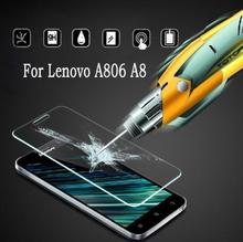 Explosion Proof Clear Front Premium Anti-Explosion Tempered Glass for lenovo A806 A808 A8 screen protector.In Stock!
