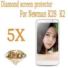 New Arrival High quality Diamond Protective Film Newman K2S 5 5 MTK6592 Octa Core Screen Protector