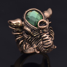 The Gorgeous Noble o Ring o creative luxury romantic vintage Elephant simulated gem high grade rings