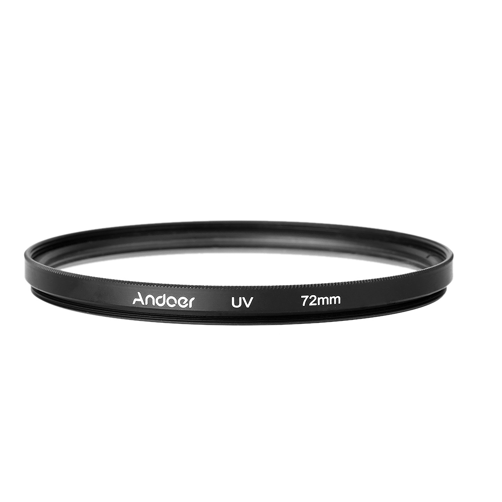 Andoer 72mm UV Ultra-Violet Filter Lens Protector for Canon Nikon DSLR Camera