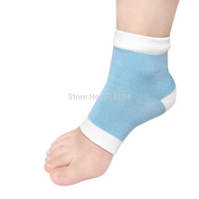 1pair High Quality Gel Heel Socks Moisturing Spa Gel Socks feet care Cracked Foot Dry Hard Skin Protector