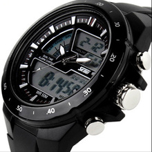 50M Waterproof Mens Sports Watches Relogio Masculino 2015 Hot Men Silicone Sport Watch Reloj S Shockproof