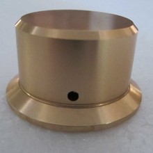Diameter 50 mm height 27 mm Straw hat golden aluminum knob Volume knobs HiFi audio parts
