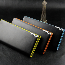 new men wallet wholesale business casual long section of color edge fashion women long purse brand