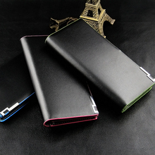 new men wallet wholesale business casual long section of color edge fashion women long purse brand