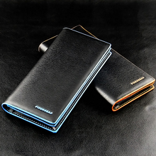 new men wallet wholesale business casual long section of color edge fashion women long purse brand