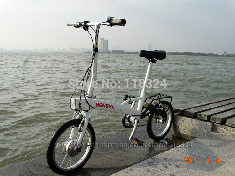 Folding Portable Electric Bike Bicycle Light Weight CE Certificated 24V 8Ah Alu Alloy Material Best Seller