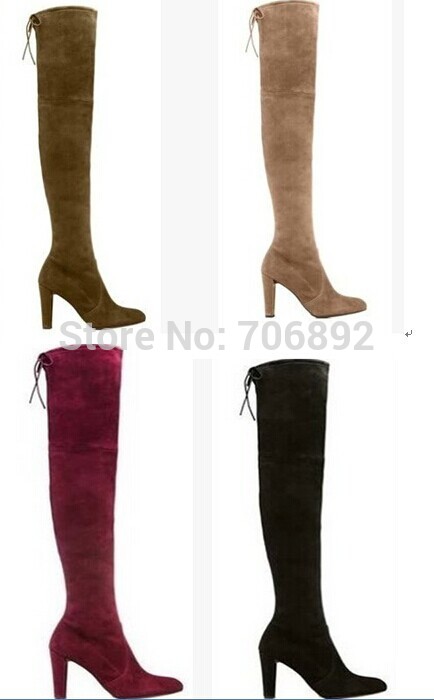 Achetez en Gros flat thigh knee boots en Ligne Ã  des Grossistes flat ...