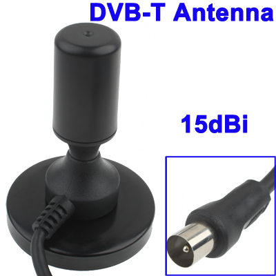 DVB T Antenna Digital 15dBi receive signals 174 230MHz UHF 470 862 MHz Communications accessories free
