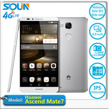 4100mAh Huawei Ascend Mate 7 4G LTE Octa Core Andriod 4.4 Phone 6″ FHD screen 3G 32G 13MP GPS Fingerprint Identify NFC