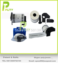 Puty Free shipping Cheap Packaging Labels 5 rolls BROTHER DK22205 DK2205 continue labels for QL-560 QL-570 QL-700