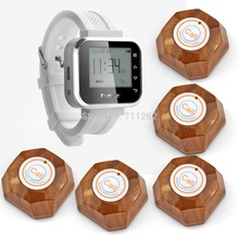 Kerui Wireless Waiter Wrist Pagers Service Calling System for hospital restaurant calling service Wireless Calling launch