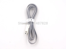 1M Silicone Micro USB To USB Charging Data Cable for Samsung HTC Lenovo Cell Phones Gray