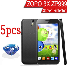 5x In Stock ZOPO 999 ZP999 Mobile Phone Diamond Screen Protector ForZOPO ZP3X ZP 3X ZOPO