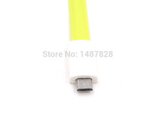 17cm Magnet Micro USB To Usb Charging Data Cable for Samsung HTC Lenovo Cell Phones Green