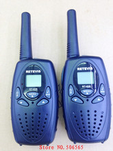 New Black RETEVIS RT628 mini walkie talkie UHF LCD Display Protable two way radio  8CH 2pcs/lot