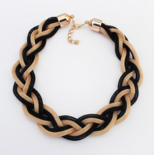 Europe Pop Hot High Quality Fashion Jewelry Matel Choker Necklace For Woman New 2014 Statement Necklaces