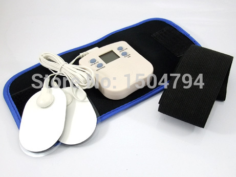 10 Level ABGymnic Toning Fitness Belt Massager Gymnastic 2 in1 w Gel Pads Electronic GYMNIC Body