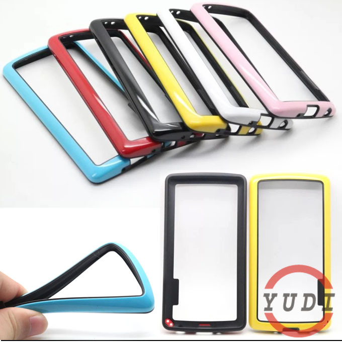 5colors For lg g3s dual color TPU Frame Bumper Case Cover Protective Case for LG G3