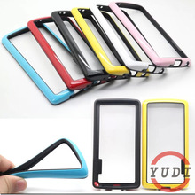 For lg g3 Mini dual-color TPU Frame Bumper Case Cover anti-knock Protective Case for LG G3 mini D722 D724 Phone Bags