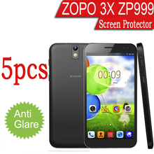 New 4G LTE Phone Premium Matte Screen Protector for ZOPO ZP999 3X MTK6595 Octa Core LCD Protective Film,5PCS/Free Shipping