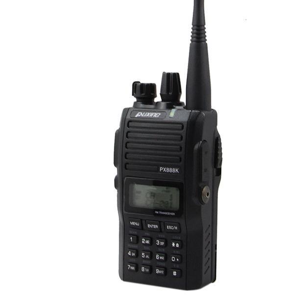 free shipping Hot selling PUXING walkie talkie PX 888K dual band dual display VHF136 174 UHF400