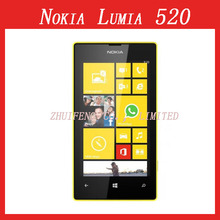 Lumia 520 Original Nokia 520 Dual Core 3G WIFI GPS 5MP Camera 8GB Storage Unlocked Windows Mobile Phone Free Shipping