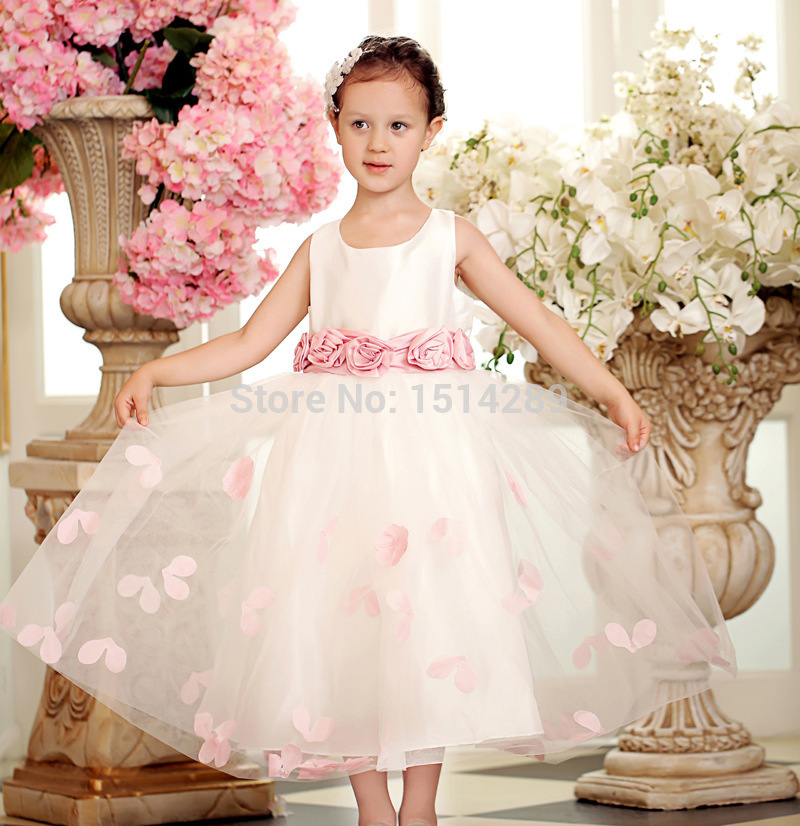 dress flower girl wedding winter