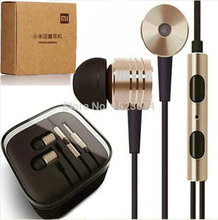 100 New high quality Xiaomi Piston Brand Earphone Headphones Headset with Remote and Mic For Samsung