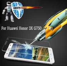 5.5 inch High Quality Scratch Resist Tempered Glass Screen Protector for Honor 3X Pro G750 Hot Sale.Free Shipping