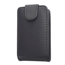 New Black Leather Mobile Phone Protective Cover Vertical Flip Leather Case for LG L40 Good Quality