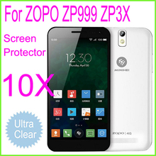 4G LTE smartphone 10pcs Original ZOPO ZP999 Screen Protector Ultra Clear LCD Protective Film For ZOPO