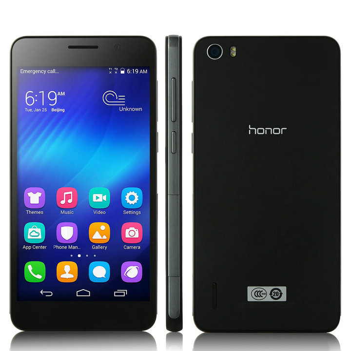 Original Huawei Honor 6 Dual SIM 4G FDD LTE Phone Octa core CPU 3GB RAM 32GB