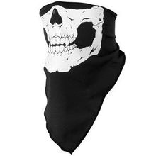 Wholesale Skull Design Multi Function Bandana Motorcycle Biker Face Mask Neck Tube Scarf Free Shipping